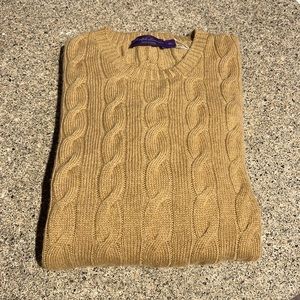 New Ralph Lauren Purple Label Cashmere Sweater
